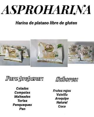 harina derivada del platano